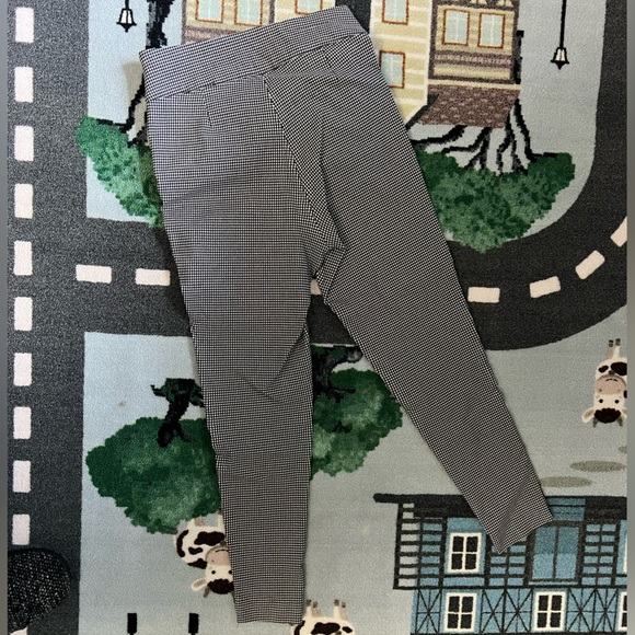 Dynamite dressy black and white checkered pants. - Picture 4 of 5